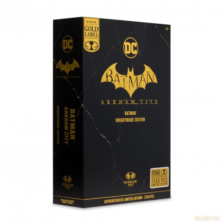 McFarlane Toys - DC MULTIVERSE - Batman Arkham City (Knightmare Edition - Gold Label) Action Figure [FIGURKA]
