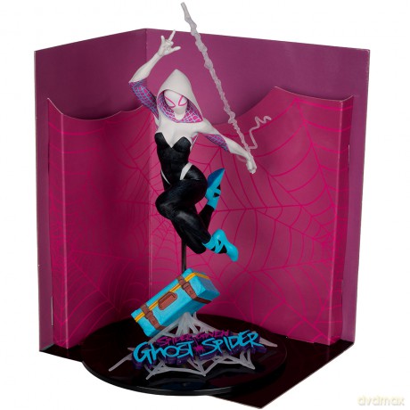 McFarlane Toys - Marvel Ghost-Spider Collectible with Scene (The Amazing Spider-Man #1) [FIGURKA]
