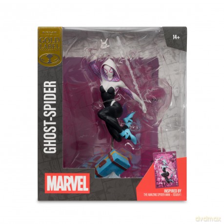 McFarlane Toys - Marvel Ghost-Spider Collectible with Scene (The Amazing Spider-Man #1) [FIGURKA]