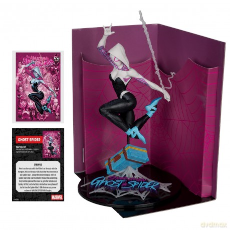 McFarlane Toys - Marvel Ghost-Spider Collectible with Scene (The Amazing Spider-Man #1) [FIGURKA]