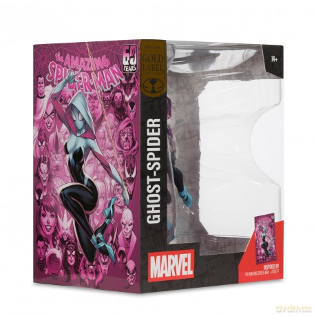 McFarlane Toys - Marvel Ghost-Spider Collectible with Scene (The Amazing Spider-Man #1) [FIGURKA]