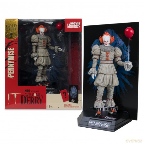 McFarlane Toys - Pennywise (Welcome to Derry) 6in Posed Figure [FIGURKA]