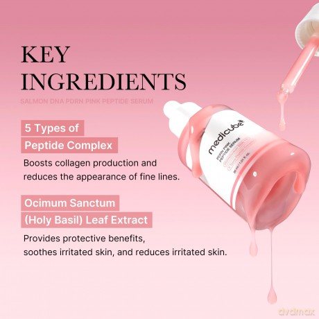 Medicube - PDRN Pink Peptide Serum - Pink - 30 ml