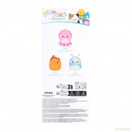 Micromallows - 3-Pack, 6 cm Plush - Variant 1