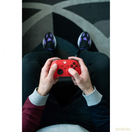 Microsoft - Xbox X Wireless Controller - Red/White
