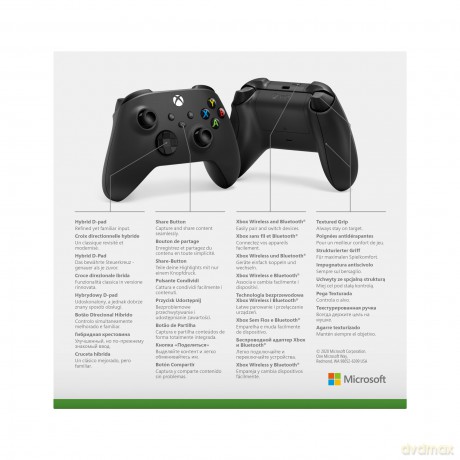 Microsoft Xbox X Wireless Controller - Carbon Black