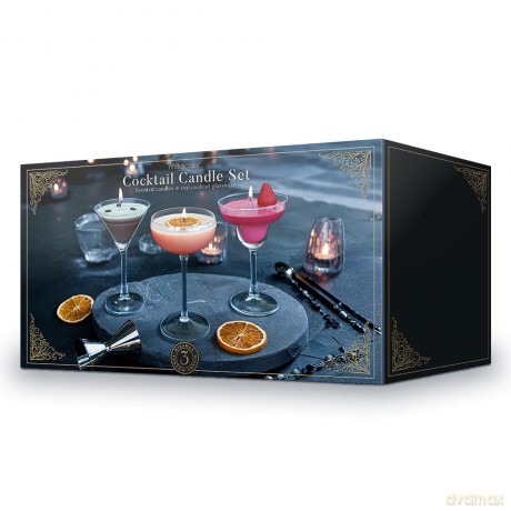 Mikamax - Cocktail Candle Set