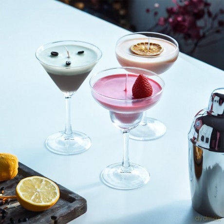 Mikamax - Cocktail Candle Set