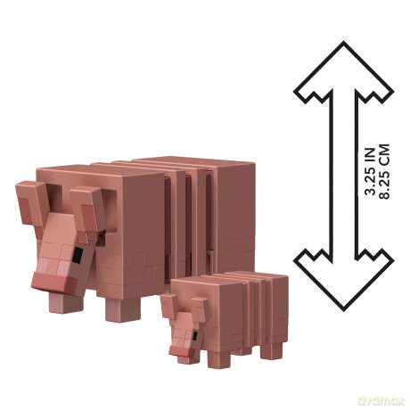 Minecraft - Armadillo and baby armadillo figure [FIGURKA]