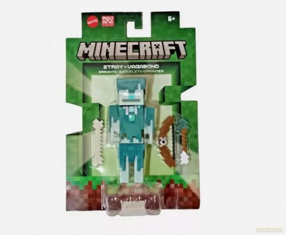 MINECRAFT FILM STRAY VAGABOND FIGURKA AKCJI I AKCESORIA ZESTAW ZABAWKA 6+