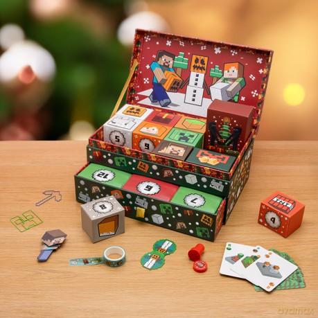 Minecraft Keepsake Box Kalendarz Adwentowy