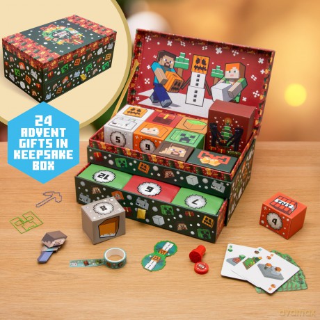 Minecraft Keepsake Box Kalendarz Adwentowy