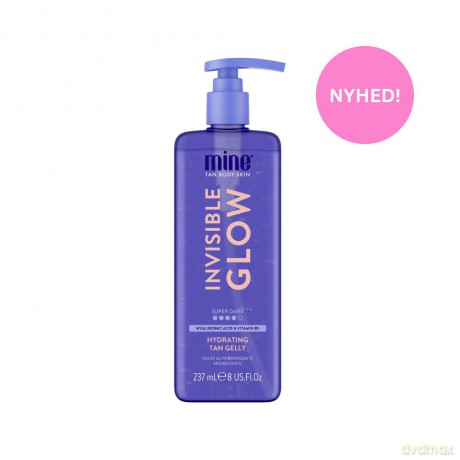 Nawilżający żel samoopalający Minetan - Invisible Glow 237 ml - SUPER DARK TAN GELLY