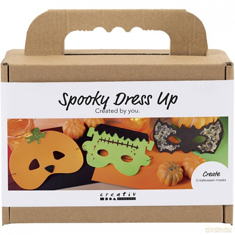 Mini Craft Kit Spooky Dress-Up - Masks - halloween colours (977883)