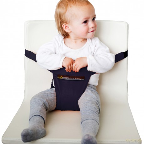 MiniMonkey - Mini Chair - Recycled Fabric - Black (MM8718144963830)