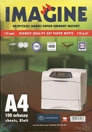 Papier Kredowany A4 Matowy [SZKOŁA]