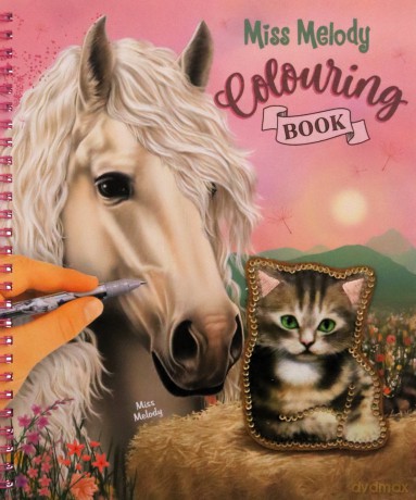Miss Melody - Colouring Book With Sequins (413745)