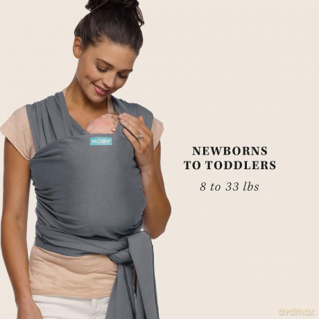Moby - Wrap Classic - grey