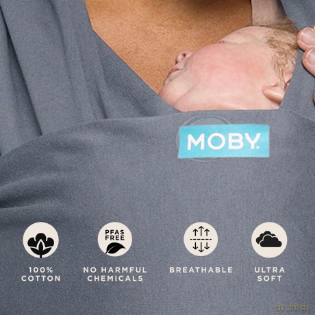Moby - Wrap Classic - grey