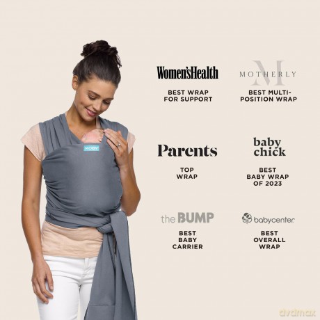 Moby - Wrap Classic - grey