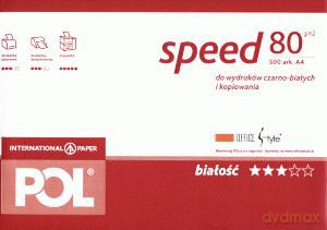 Papier Ksero A4 Polspeed Czerwony [SZKOŁA]