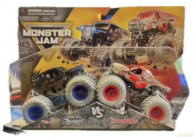 Monster Jam - 1:64 Die Cast 2 pack - Son-Uva Digger Vs ThunderROARus