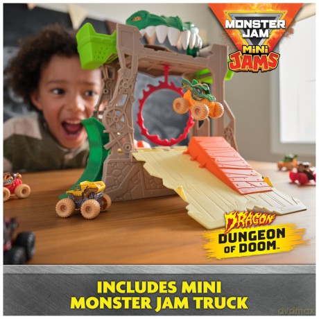 Monster Jam - Mini 1:87 Transforming Playset (6069758)