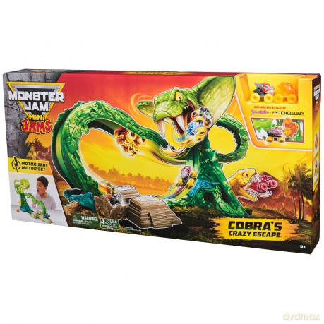Monster Jam - Mini Jams Cobras Crazy Escape (6072595)