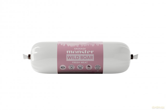 Monster Pet Food - Dog Sausage - Wild Boar - 400 g