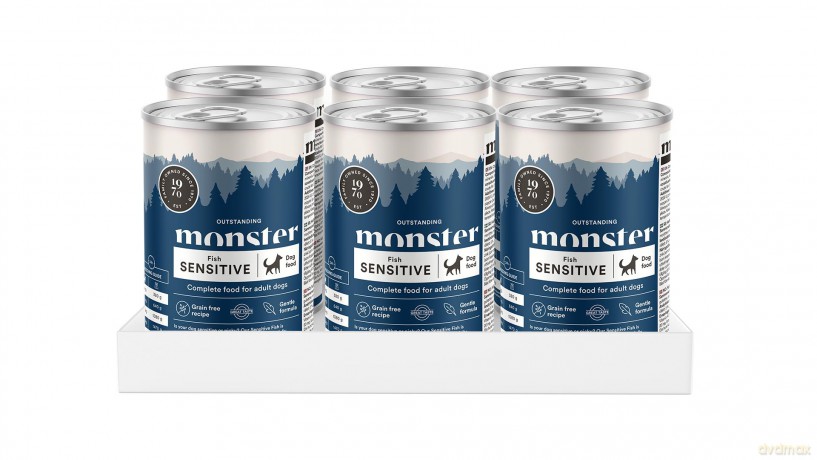 Monster Pet Food - Dog Sensitive Fish Can - 400 g