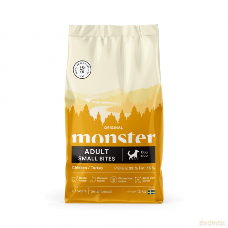 Monster Pet Food - Monster Dog Original Adult Small Bites - 12 kg