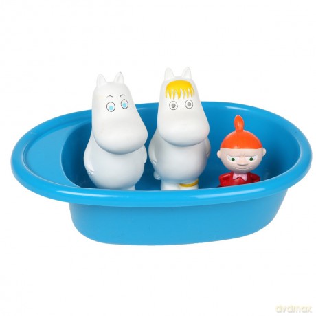 Zabawka do kąpieli Moomin - bathtub and 3 figures (35533700) [FIGURKA]