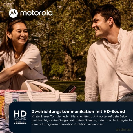 Motorola - Baby Monitor PIP12 Audio - Mulberry