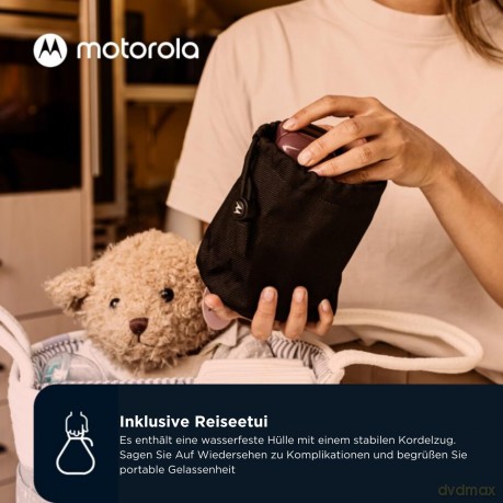 Motorola - Baby Monitor PIP12 Audio - Mulberry