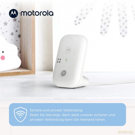 Motorola - Babymonitor PIP10 Audio White
