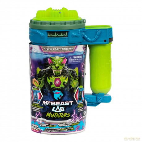 Mr. Beast Lab - Mutation Chamber - Atomic Earth Panther (20426) [FIGURKA]