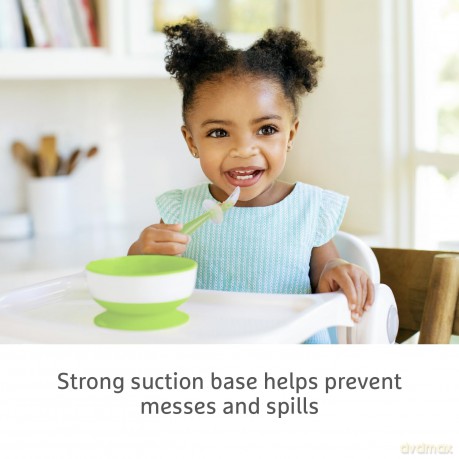 Munchkin - 3pk Suction Bowls - Purple, Green, Blue