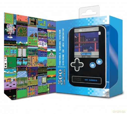 My Arcade - Go Gamer Classic 308 Games Negra Azul 2,5 inch