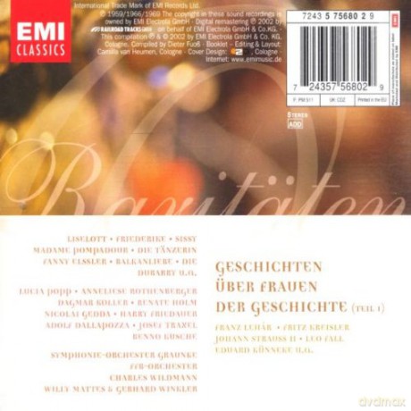 Geschichten Uber Frauen Der Geschichte 1 [CD]