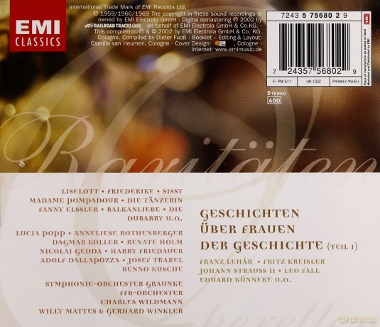 Geschichten Uber Frauen Der Geschichte 1 [CD]