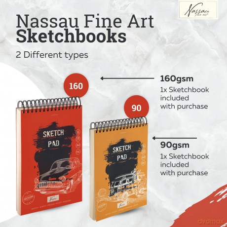 Nassau - Sketch pad A4 (AR0314/GE)