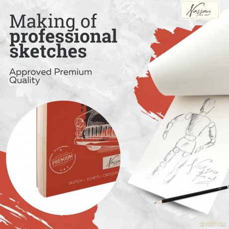 Nassau - Sketch pad A4 (AR0314/GE)