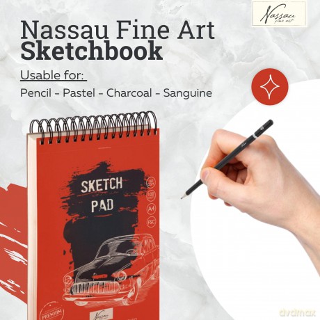 Nassau - Sketch pad A4 (AR0314/GE)