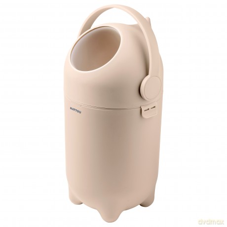 Nattou - Dropy Diaper Pail - Beige