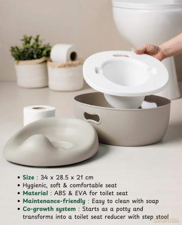 Nattou - Potty 3-in-1 - Beige