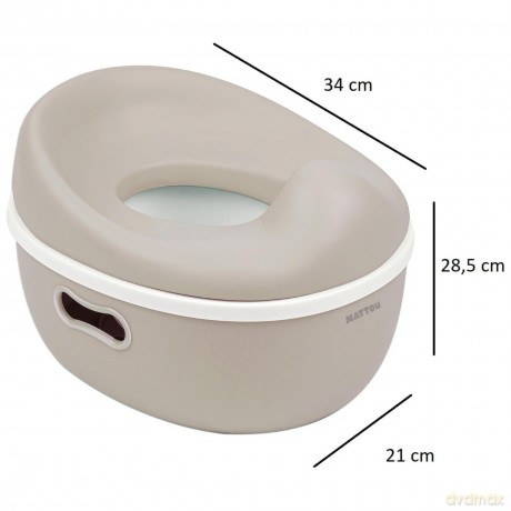 Nattou - Potty 3-in-1 - Beige