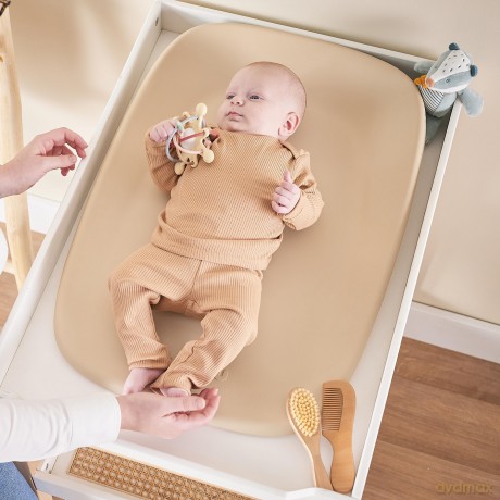 Nattou - Softy Changing Bed - Beige