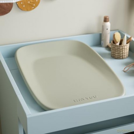 Nattou - Softy Changing Bed - Sage Green