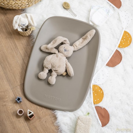 Nattou - Softy Changing Bed - Taupe