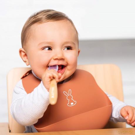 Nattou - Spoon 4-pack Soft Silicone Multi
